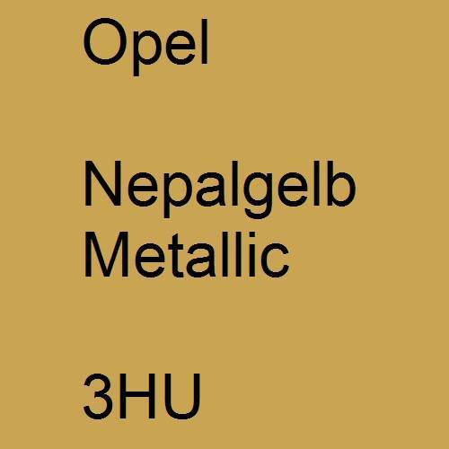 Opel, Nepalgelb Metallic, 3HU.